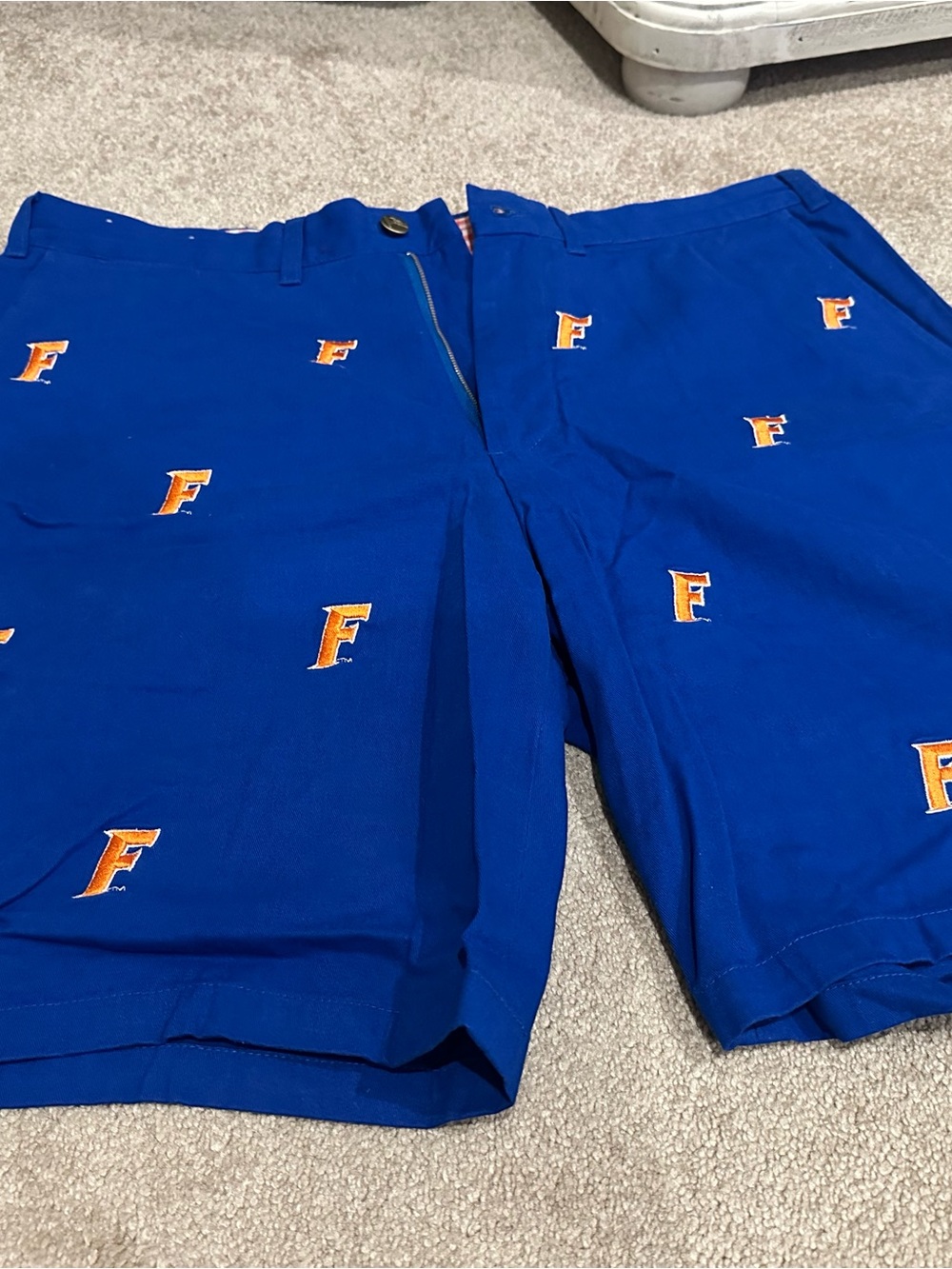 UF Florida Gators Embroidered 'F' Men's Shorts